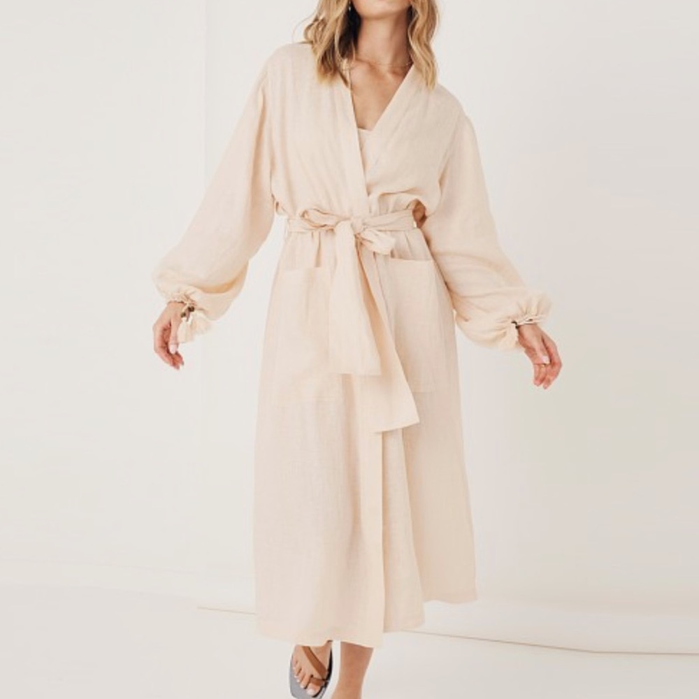 Spell Mae Linen Robe
